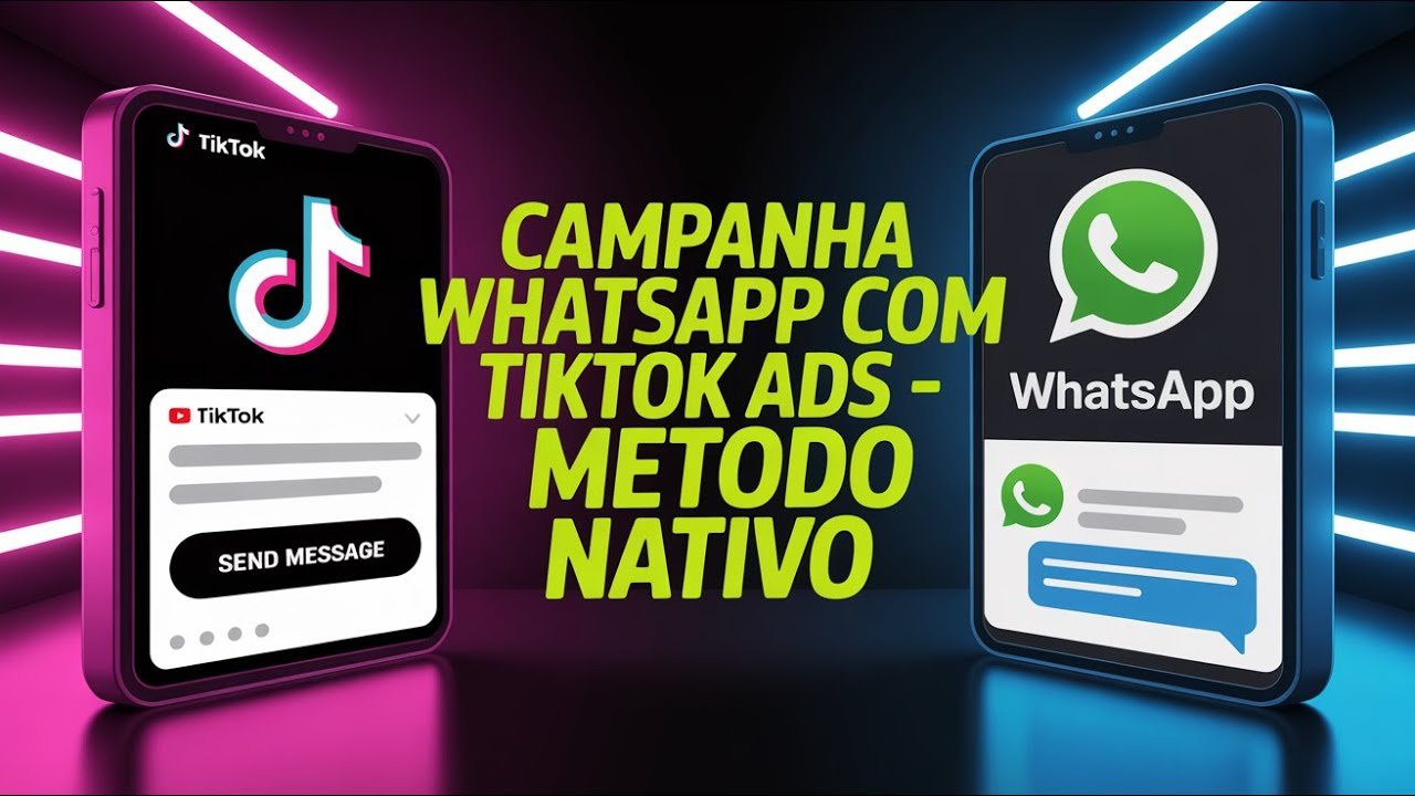 Campanha de WhatsApp com TikTok Ads: Método Nativo