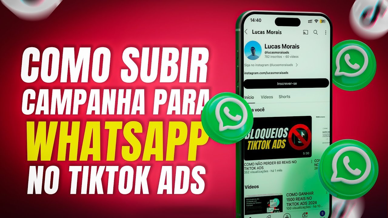 Como Subir Campanha para WhatsApp no TikTok Ads (2024)