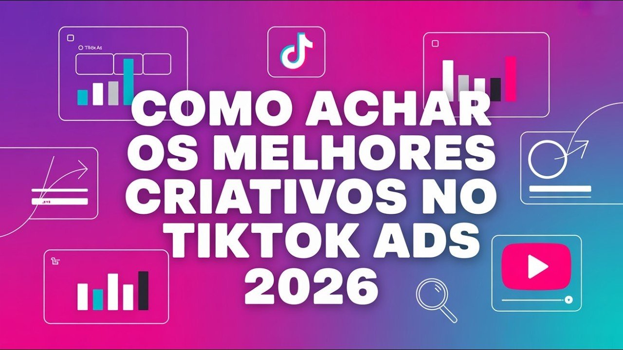 Como Achar os Melhores Criativos no TikTok Ads (2026)