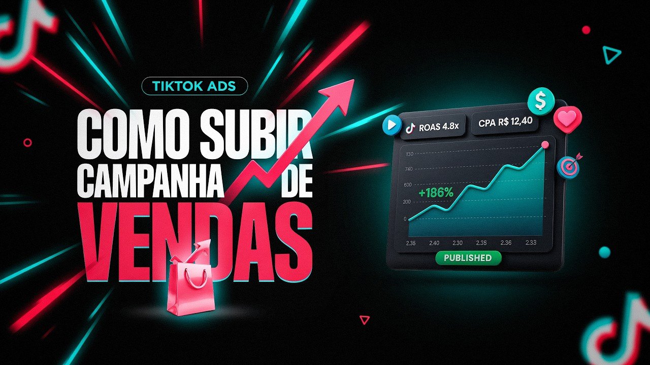 Como Subir Campanha de Vendas no TikTok Ads