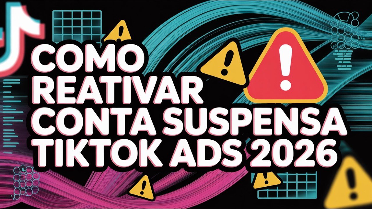 Como Reativar Conta Suspensa no TikTok Ads (2026)